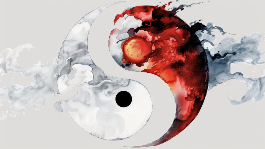 הסבר יפהפה באלגנטיות שבו ובפשטותו, שעזר לי לשכוח שהאומבושי מעולם לא עזר לאסתמה. שזיף אומבושי, יין ויאנג | ליאת פלי באמצעות מידג'רני