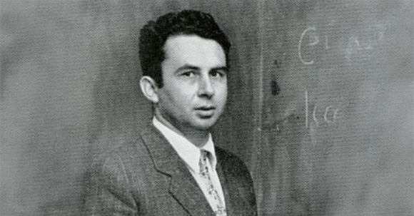 שמו ייחקק בפנתיאון של המתמטיקאים הישראלים הגדולים בכל הזמנים. שמואל אגמון ב-1952 | מקור: אוניברסיטת רייס, ארצות הברית