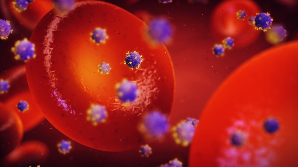 הזריקה לגידול הסרטני שלה נגיף שנפוץ בבני אדם וגורם למחלת החצבת. אילוסטרציה של נגיף החצבת | Nobeastsofierce / Science Photo Library