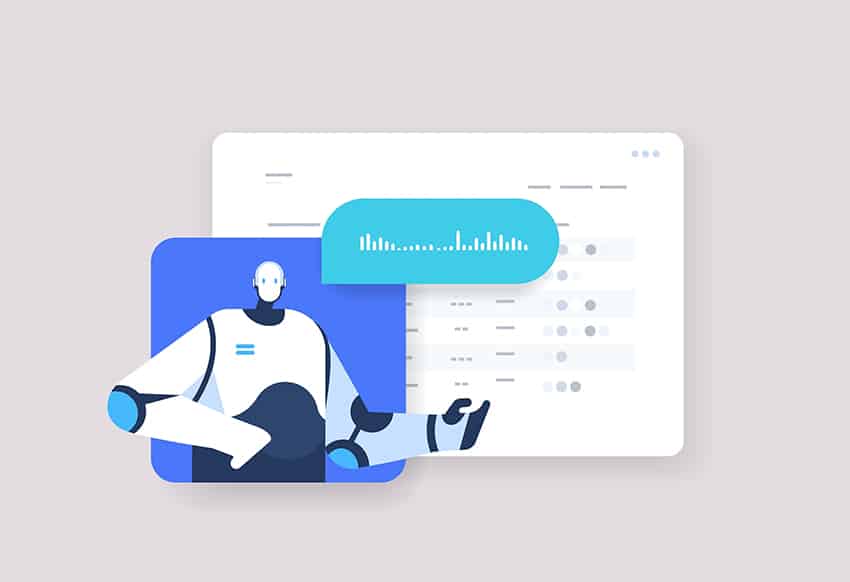 צורת "החשיבה" של הצ'אט שונה מאוד מהאופן שבו אנחנו בני האדם חושבים ומתקשרים בינינו. צ'אטבוט משוחח | Ikon Images / Liam Bardsley / Science Photo Library