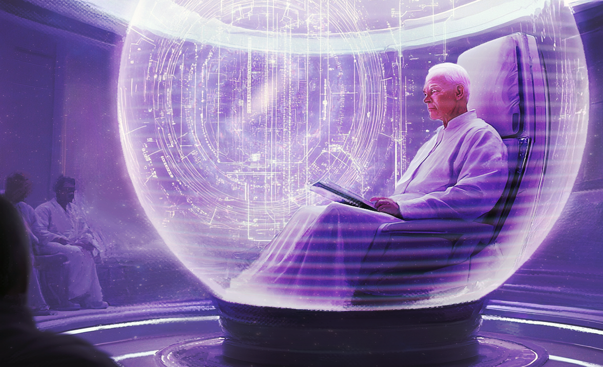 הארי סלדון, מתמטיקאי גאון אך בדיוני. לחזות את העתיד בכלים סטטיסטיים | איור: Vishchun, באמצעות Midjourney, מוויקיפדיה, נחלת הכלל