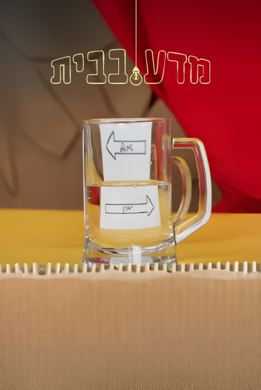 עדשה בכוס מים