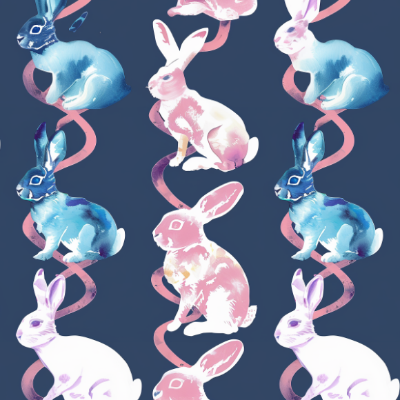 رحلة الأرانب الجينيّة