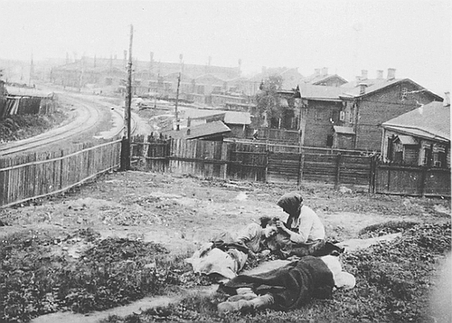 רעב כבד באזורים הכפריים של אוקראינה הוביל למותם של מיליוני אנשים. תמונה מהרעב באוקראינה, 1922-1923 | ויקימדיה, Alexander Wienerberger