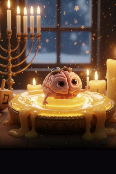 שטיפת מוח ג’וניור לכבוד חנוכה: אש נרות ואור
