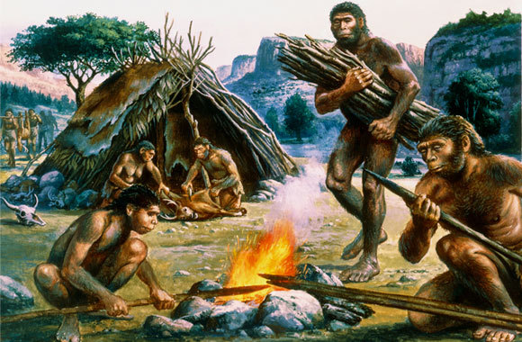 מדענים ואנתרופולוגים משערים שמינים קדומים של האדם החלו להשתמש באש לפני כ-1.8 מיליון שנה CHRISTIAN JEGOU PUBLIPHOTO DIFFUSION / SCIENCE PHOTO LIBRARY