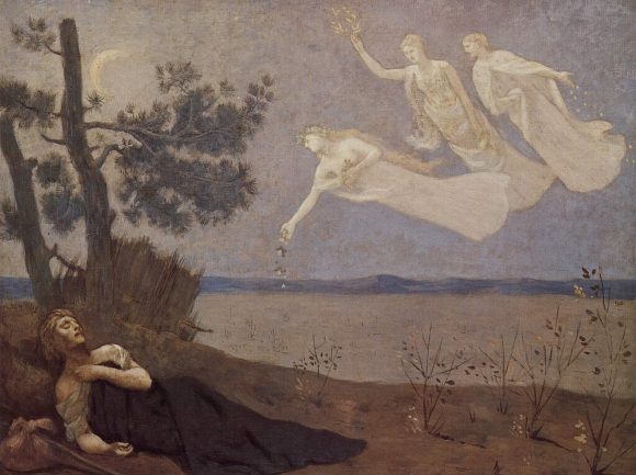 אחת התופעות המסתוריות של המוח האנושי, ואחת המסובכות למחקר. "החלום" של הצייר הצרפתי פייר פובי דה שאבאן, 1883 | ויקיפדיה, נחלת הכלל