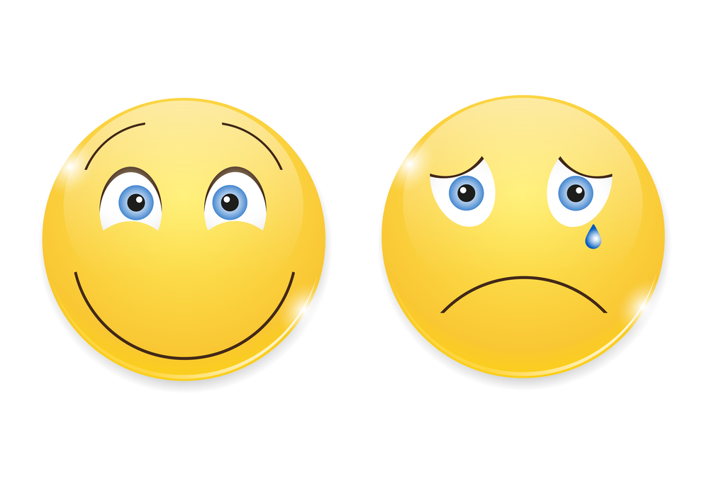 סמיילי שמח ועצוב | מקור: שאטרסוק