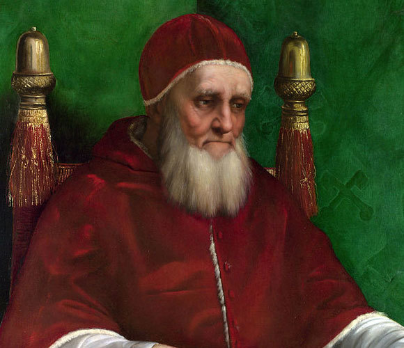 האפיפיור יוליוס השני, ציור של רפאל | National Gallery, London