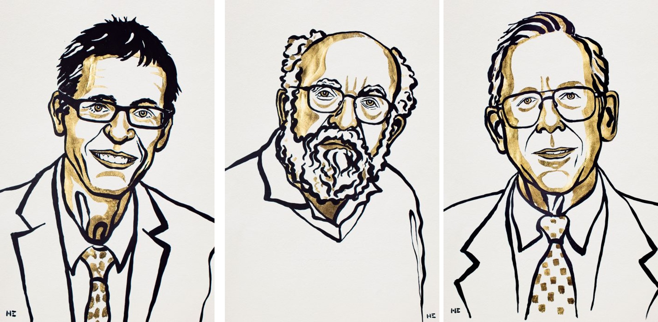 שלושת חתני פרס נובל בפיזיקה 2019 | אתר פרס נובל