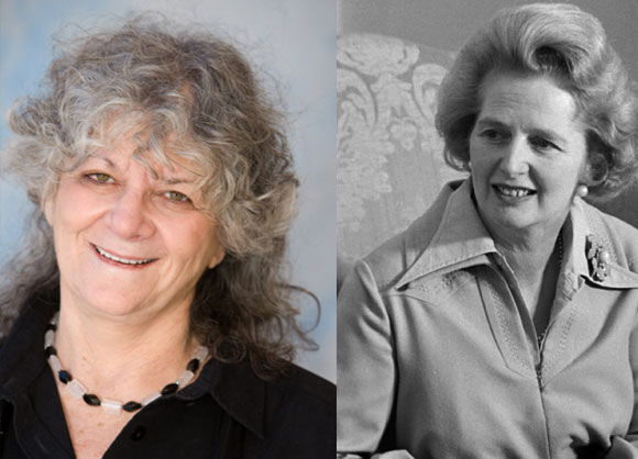 התלמידה שנכשלה בדוקטורט אצל הודג'קין, והתלמידה של התלמיד שלה שהצליחה מאוד. מרגרט תאצ'ר (מימין) ועדה יונת | צילומים: ויקיפדיה, נחלת הכלל