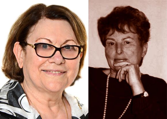 הרגישה שהופלתה לרעה גם משום שהייתה אישה וגם כיהודייה. אדית היילברון (מימין) וחרמונה שורק | צילומים: nordbayern.de, חרמונה שורק