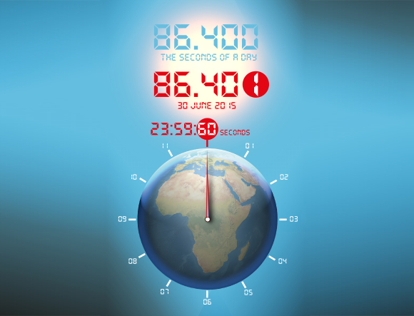 פתרון שיוצר בלבול לעיתים. הוספת שנייה ליממה נעשית במועדים לא קבועים ולא מתוכננים מראש | איור: Naeblys, Shutterstock