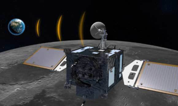 הדמיה של הלוויין דנורי במסלולו | מקור: Korean Aerospace Research Institute (KARI)