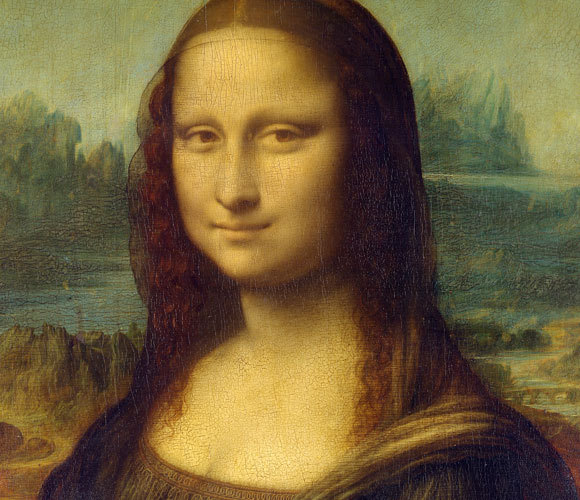 פרט מתוך המונה ליזה, ציור בצבעי שמן מאת לאונרדו דה וינצ'י | מקור: ויקיפדיה, Musée du Louvre
