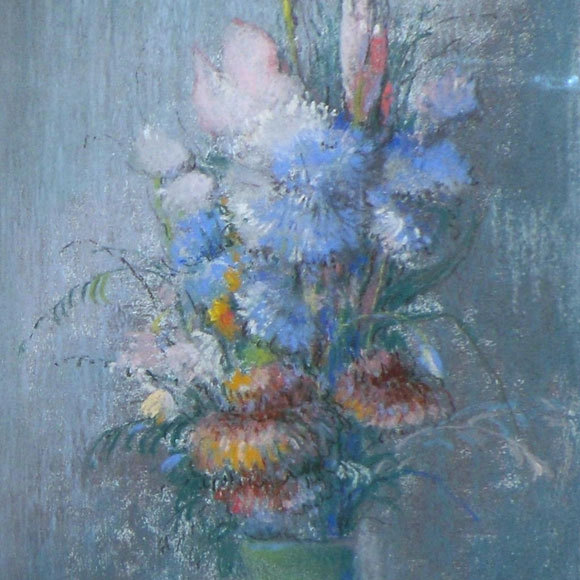 ציור בצבעי פסטל מאת לאון דאבו | מקור: ויקיפדיה, Zachary Alias