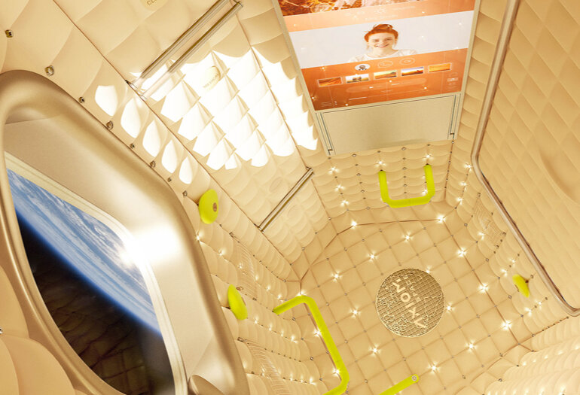 תאי המגורים בתחנה של "אקסיום" שעיצב פיליפ סטארק | הדמיה: Axiom Space