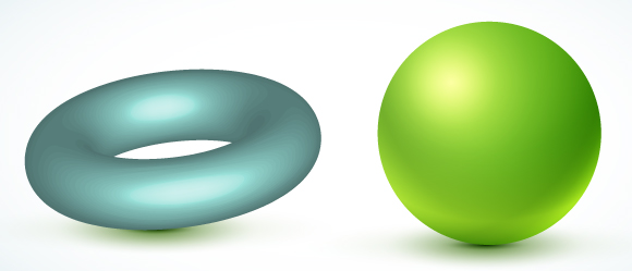 כדור וחישוק אינם שקולים זה לזה בראייה טופולוגית | SkillUp, Shutterstock