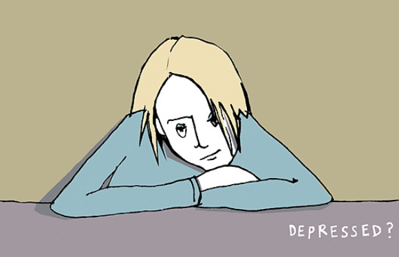 איש בדכאון | איור: Anna Wright / Science Photo Library