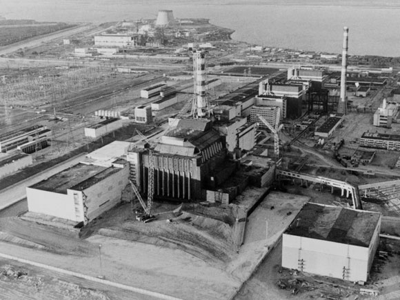 הכור בצ'רנוביל | צילום: Science Photo Library