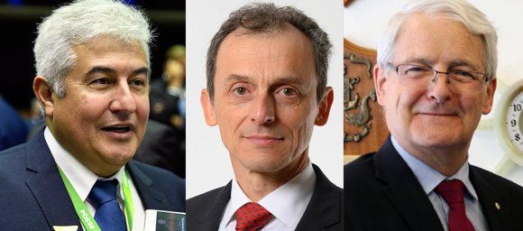 מימין: מרק גרנו, פדרו פוקה, מרקוס פונטס | צילומים: International Maritime Organization, Government of Spain, Edilson Rodrigues/Agência Senado, ויקיפדיה