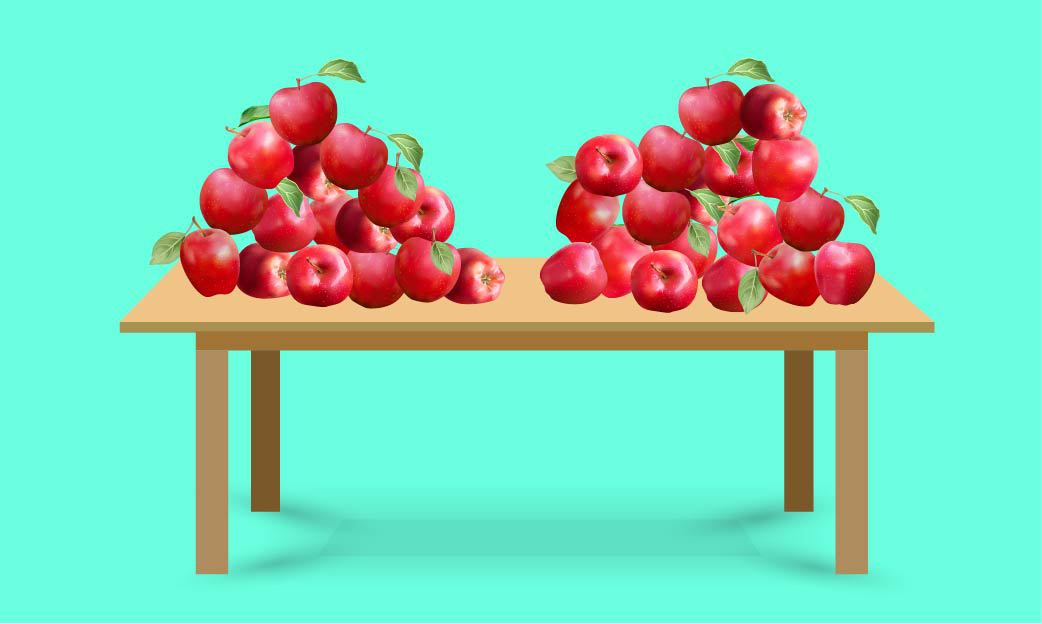 מבחן תפוחים קשה