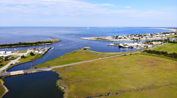 חופי עיירה בדרום מפרץ דלאוור | צילום: Khairil Azhar Junos, Shutterstock