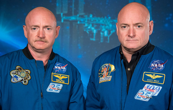 התאומים האסטרונאוטים מארק וסקוט קלי | NASA