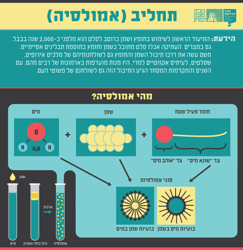  והתחליב שנוצר לאחר הוספת חרדל וערבול נמרץ | צילומים: דפנה מנדלר