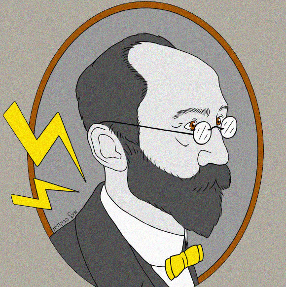 חוקר מבריק בכל קנה מידה, שהצטיין בכל תחום אפשרי. לורנץ | איור: מיכל ברקהיים