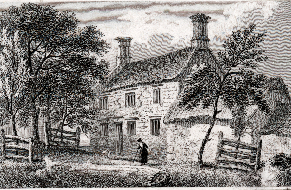 הבית שבו נולד ניוטון | OXFORD SCIENCE ARCHIVE / HERITAGE IMAGES / SCIENCE PHOTO LIBRARY