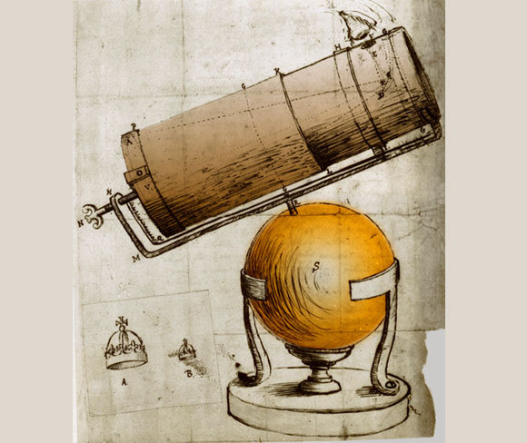 ניוטון חוקר את טבעה של קרן אור | מקור: SCIENCE SOURCE / SCIENCE PHOTO LIBRARY