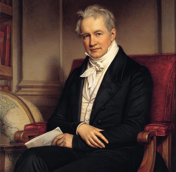 אלכסנדר פון הומבולדט בתמונה מאת יוזף קרל שטילר, 1843 | מוויקיפדיה, נחלת הכלל 