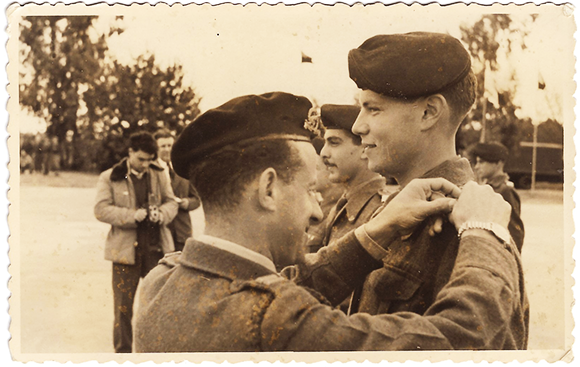 וינוגרד מקבל דרגת סג"מ בסיום קורס קציני תותחנים | צילום באדיבות משפחת וינוגרד