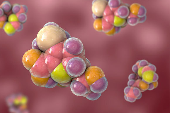 **תמונה של מולקולה** איזו תרופה לא תהיה יעילה או תאיץ התפתחות חיידקים עמידים. | אילוסטרציה: KATERYNA KON / SCIENCE PHOTO LIBRARY