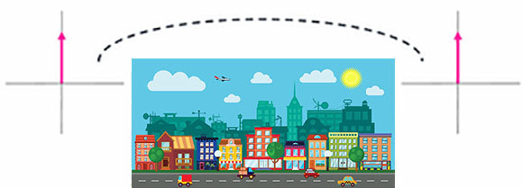 יש עוד אינסוף בסיסים אחרים, כמובן, כל מה שבאמצע. איור: נעה פלדמן