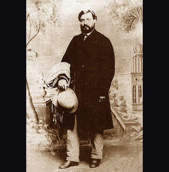 מוזס וילהלם שפירא, 1880 | מקור: ויקיפדיה, נחלת הכלל. סיפורן של מגילות שפירא