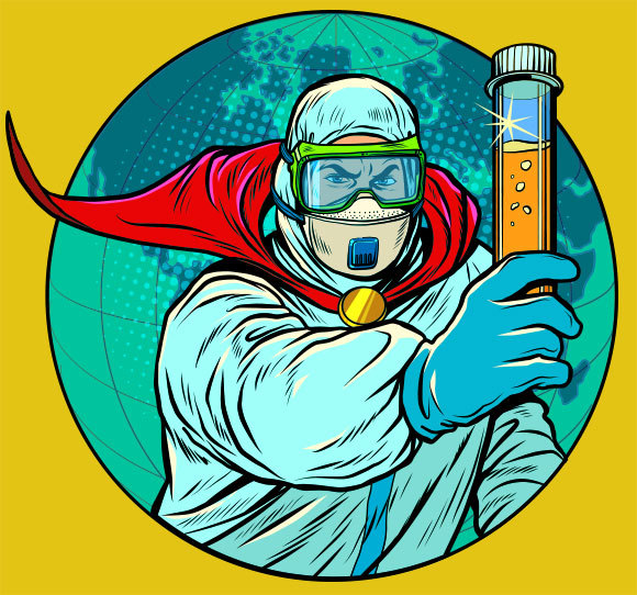 המדע נתפס כמי שיציל את האנושות על ידי פיתוח של תרופות וחיסונים | איור: studiostoks, שאטרסטוק