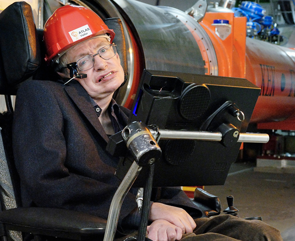 פריצות דרך מדעיות והשראה לרבים בזכות התמודדות עם המגבלה הגופנית. סטיבן הוקינג | צילום: Science Photo Library