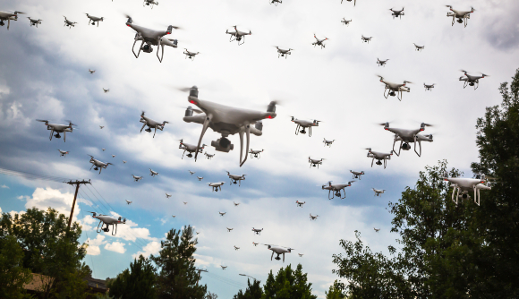 ילמדו מהעטפלים איך להסתדר בסביבה צפופה ורוויית מכשולים. רחפנים בשמיים | צילום: Shutterstock