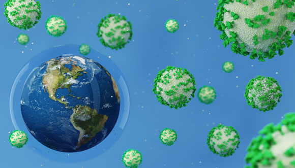 נגיפה קורונה מסביב לעולם