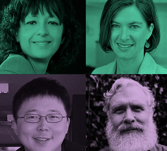 אבות רבים לפטנט (וגם אמהות רבות): למעלה מימין: דואודנה ושרפנטייה, למטה מימין: צ'רץ' וז'אנג | צילומים: ויקיפדיה