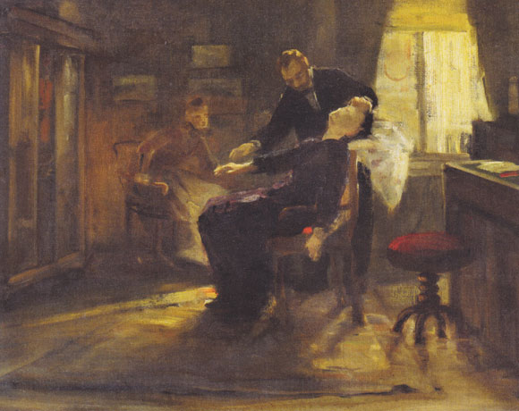 פון שרנק-נוצינג מבצע היפנוזה, 1885 | ויקיפדיה, Albert von Keller