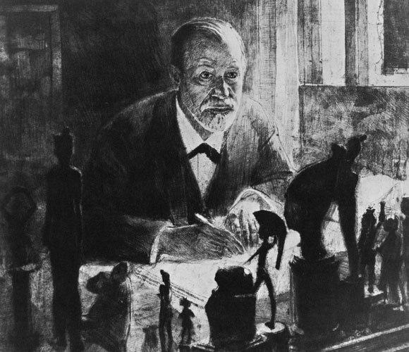 ציור של זיגמונד פרויד | Science Photo Library