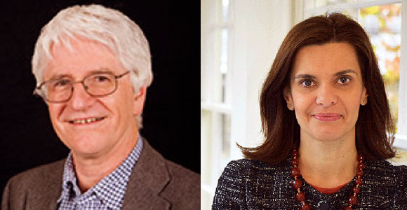 מחקרים בעייתיים. גיוטה מירטואו (מימין) וקווין מקונווי | צילומים: World Cancer Research Fund International, Open University