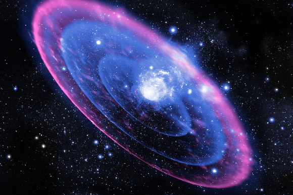 הדמיה של פיצוץ סופרנובה | מקור: MEHAU KULYK / SCIENCE PHOTO LIBRARY