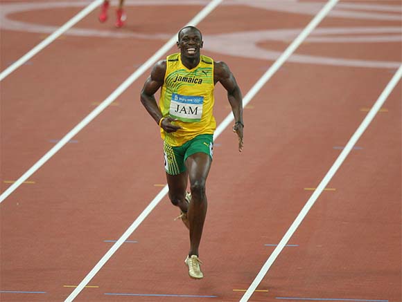 יוסיין בולט במשחקים האולימפיים של 2008 | Shutterstock, photoyh