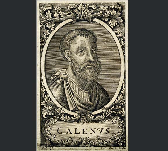 גלנוס: סרטן כמלנכוליה | דיוקן מהמאה ה-18 מאת ג'ורג' פול בוש