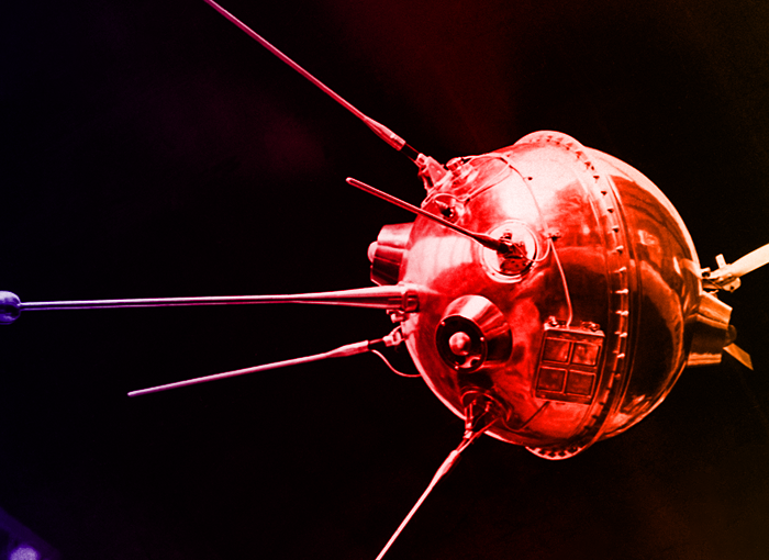 נתיב ישיר לירח ב-33.5 שעות בלבד. דגם של החללית לונה-2 | מקור: Science Photo Library