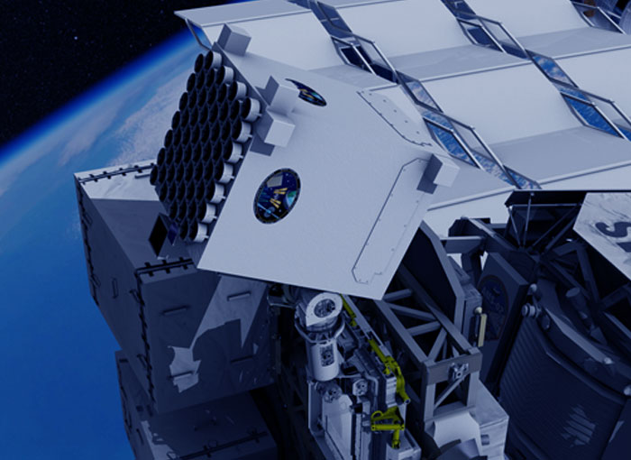 טווח שגיאה של כמה קילומטרים. מרכיב של מערכת הניווט מותקן מחוץ לתחנת החלל הבינלאומית | צילום: NASA